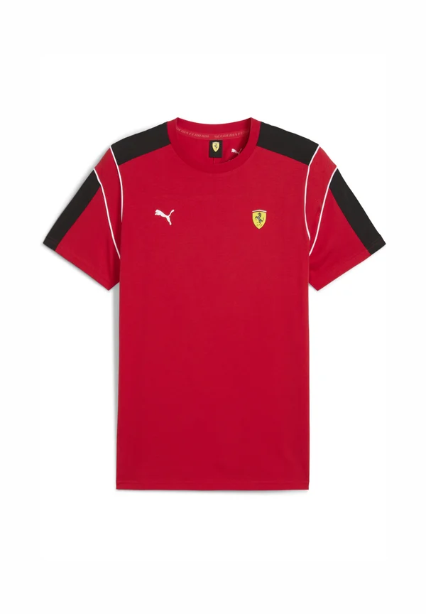 T-Shirt print - rosso corsa