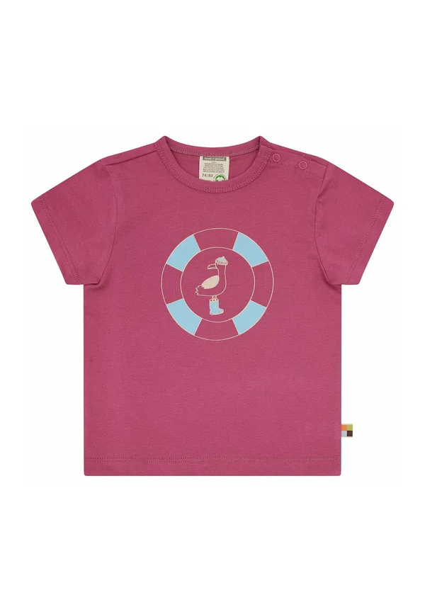 T-Shirt print - rouge