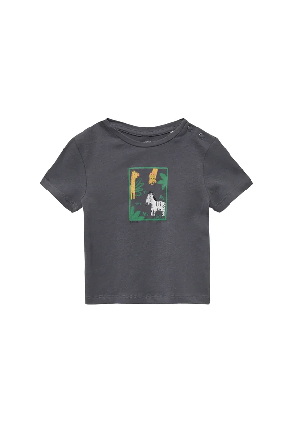 T-Shirt print - schiefergrau