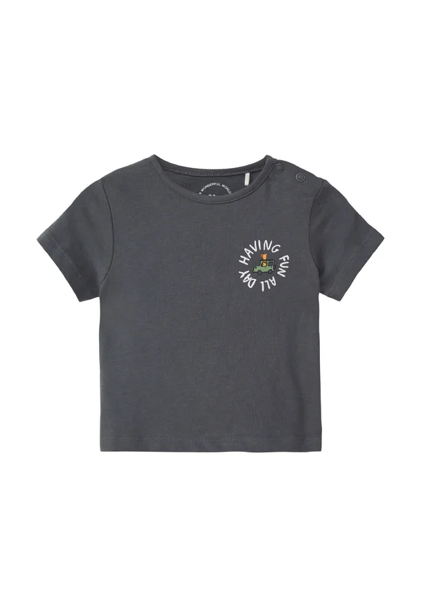 T-Shirt print - schiefergrau