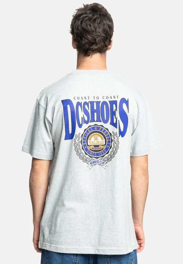 T-Shirt print - sfrh light heather grey