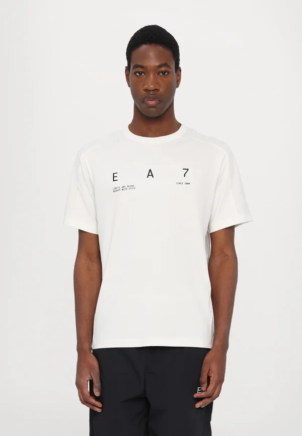 T-Shirt print - star white