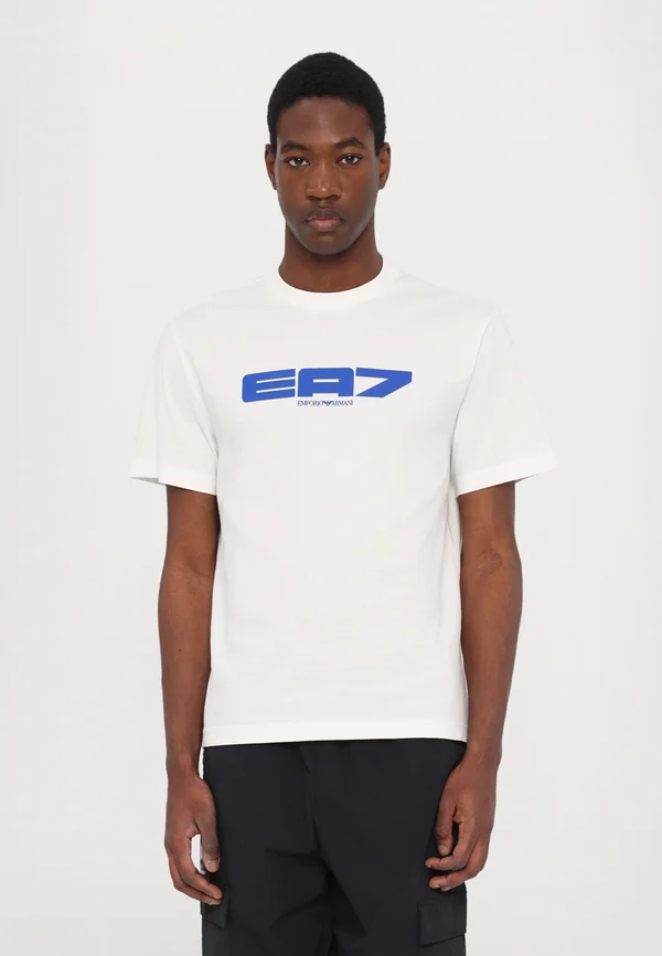 T-Shirt print - star white