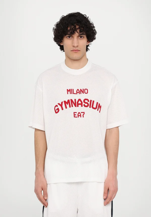 T-Shirt print - star white
