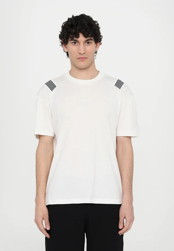 T-Shirt print - star white