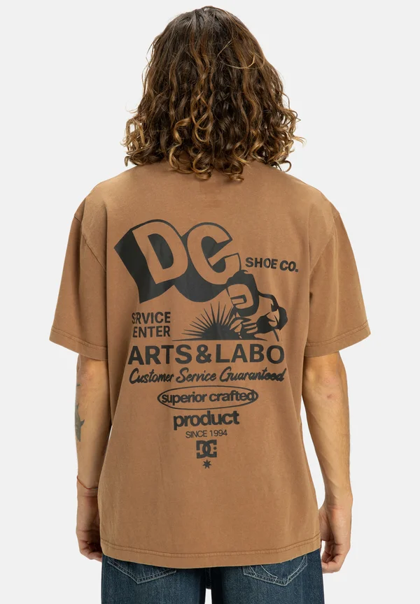 T-Shirt print - toffee