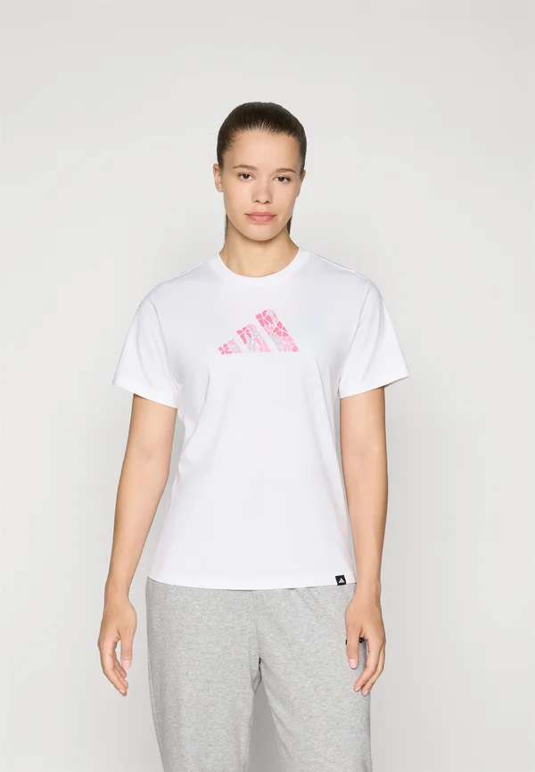 T-Shirt print - white