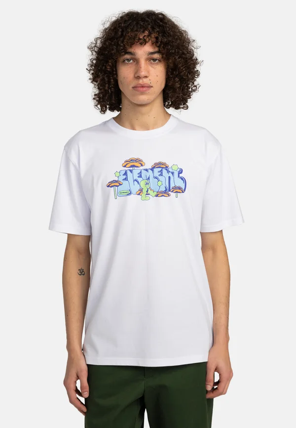 T-Shirt print - white