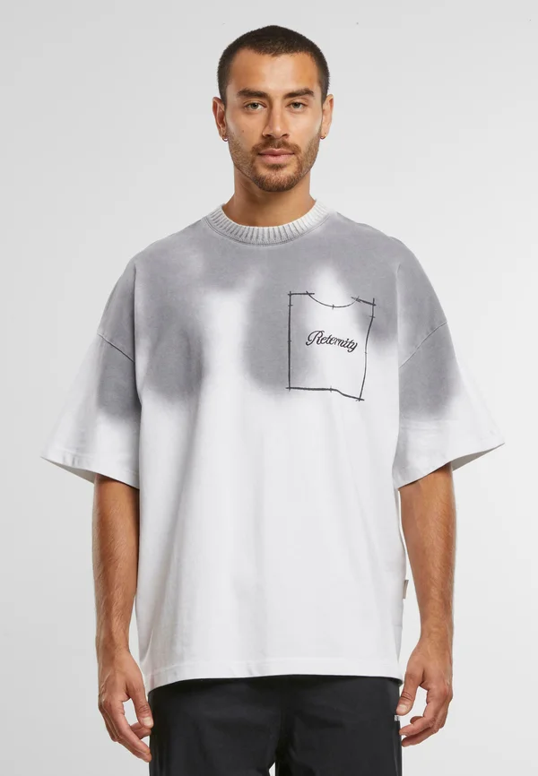 T-Shirt print - white