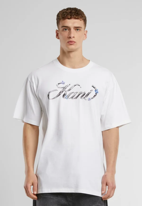 T-Shirt print - white