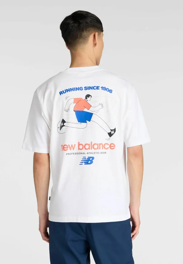 T-Shirt print - white