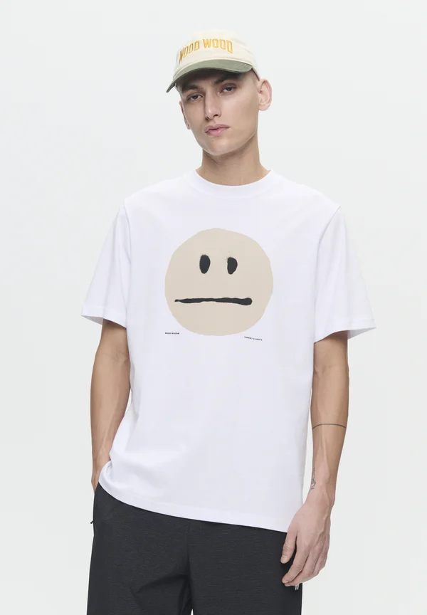 T-Shirt print - white