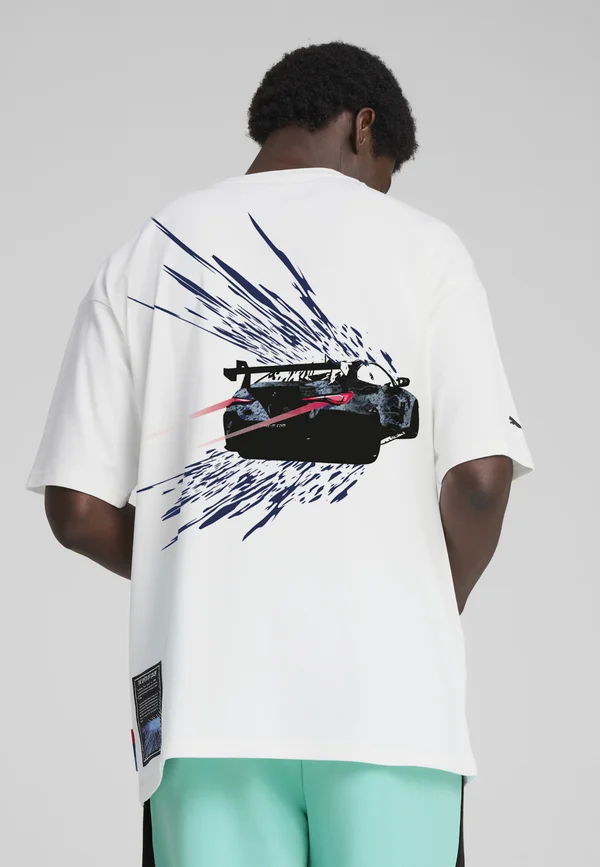 T-Shirt print - white