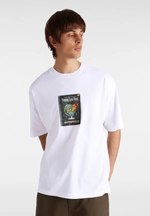 T-Shirt print - white