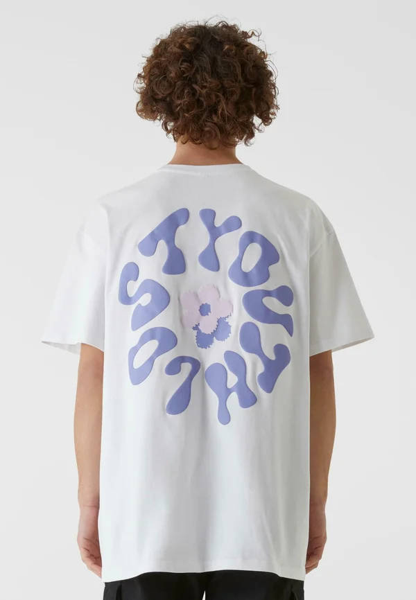 T-Shirt print - white