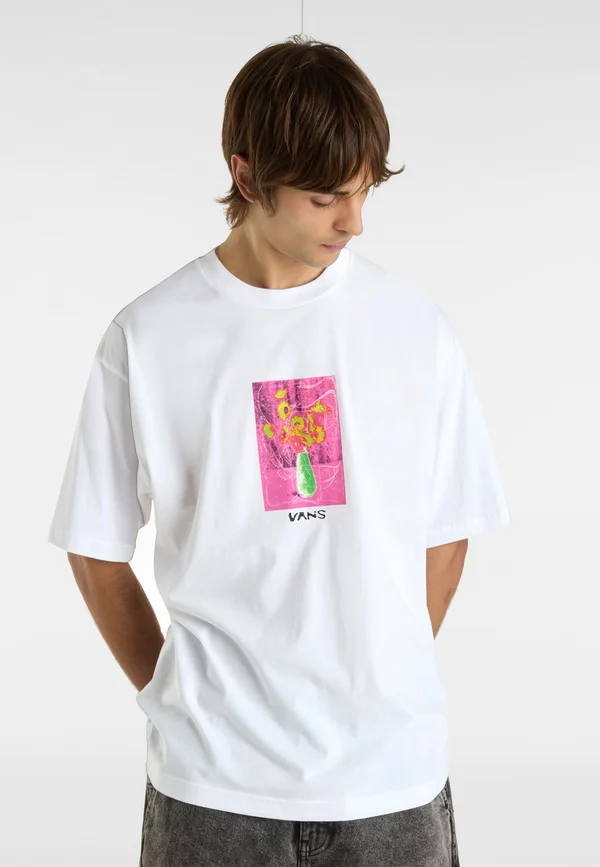 T-Shirt print - white