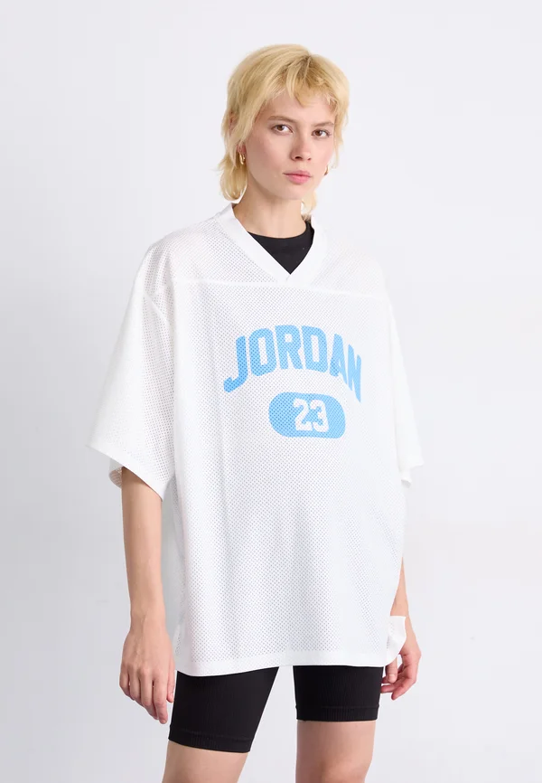 T-Shirt print - white/university blue