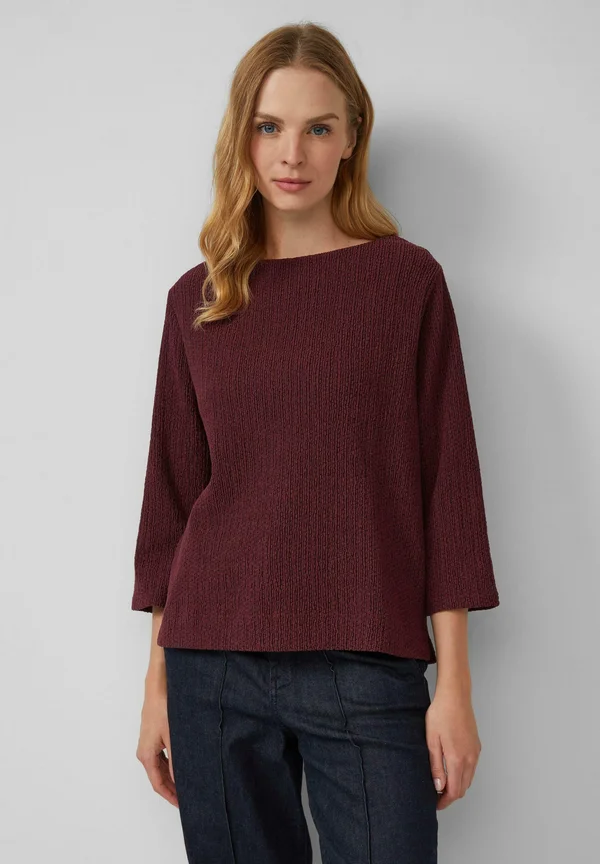 T-SHIRT - Strickpullover - bordeaux