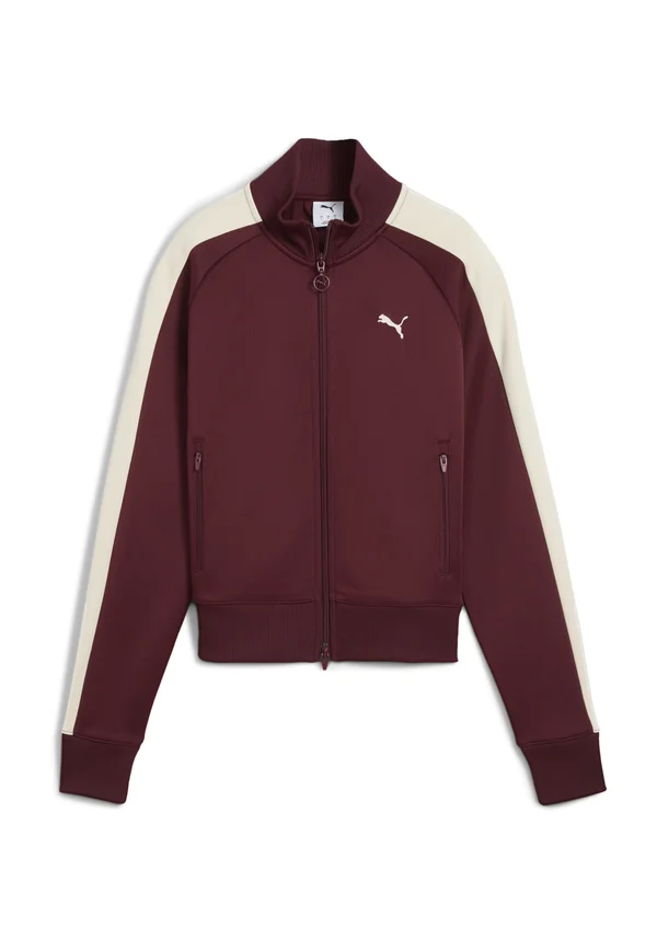 T7 ALWAYS ON  - Sweatjacke - ruby shimmer