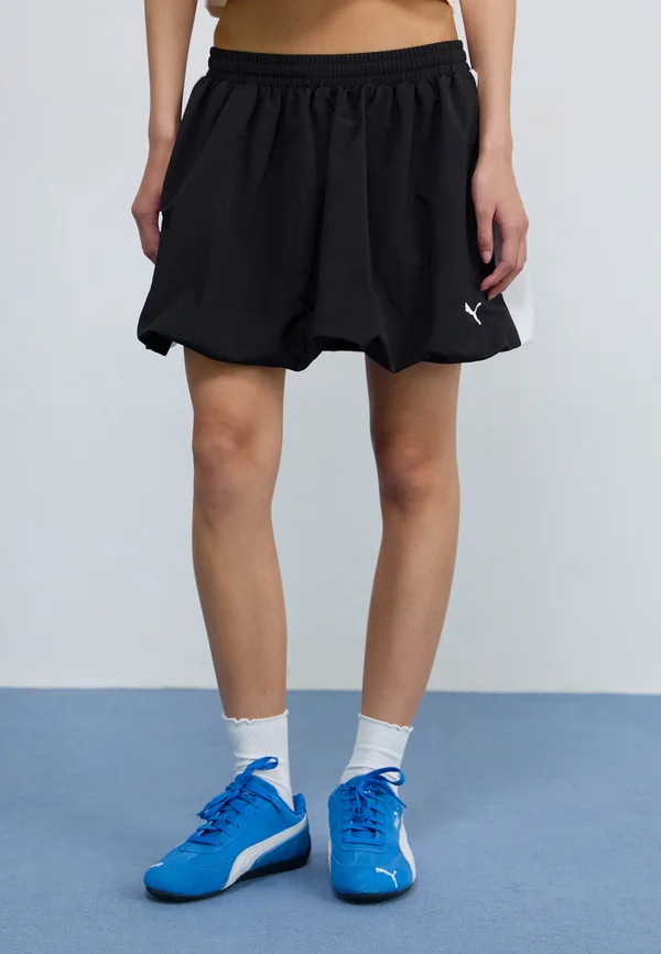 T7 BALLOON SKIRT - Ballonrock - black