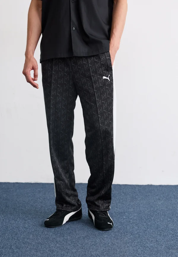 T7 RELAXED TRACK PANTS - Jogginghose - black