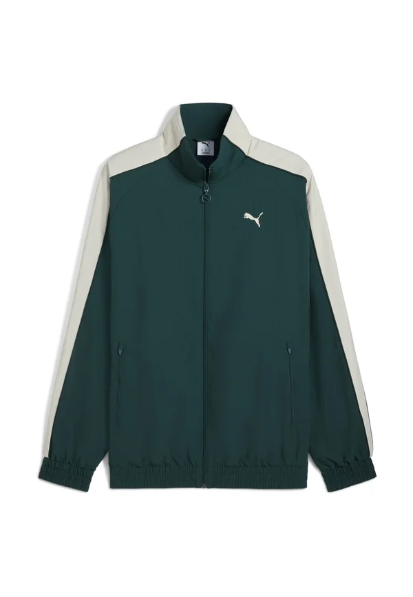 T7  TRACK - Trainingsjacke - green terrain