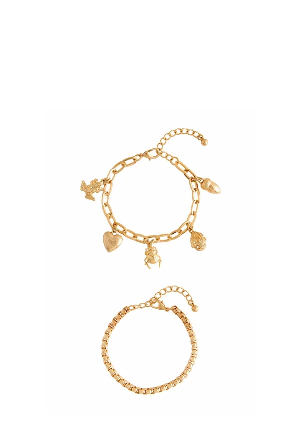 TABITHA SIMMONS X LITTLE NATURE CHARM - Armband - gold-coloured tone
