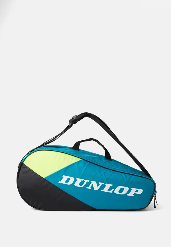 TAC SX-CLUB 10 RACKET UNISEX - Schlägertasche - teal/black/yellow