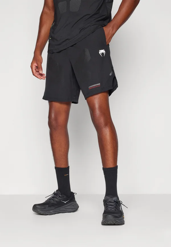 TACTICAL TRAINING SHORTS - Kurze Sporthose - black/fire red