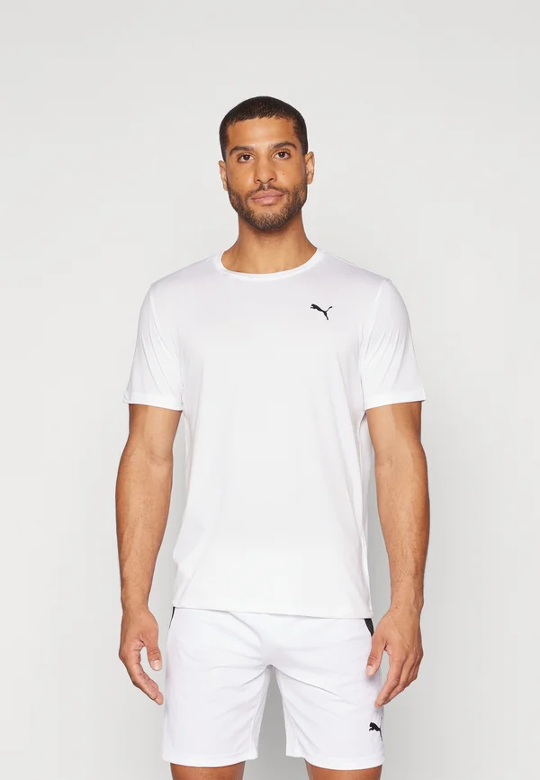 TAD ESSENTIALS SOLID CAT  - T-Shirt basic - white