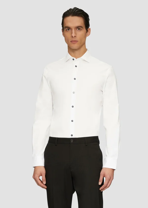 TAILORED FIT - Businesshemd - weiß