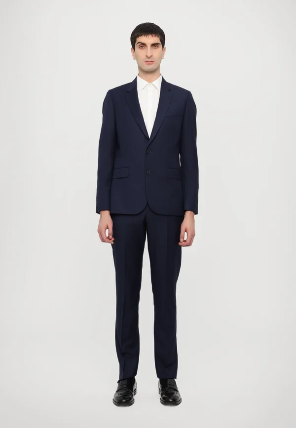 TAILORED FIT BUTTON - Anzug - blue