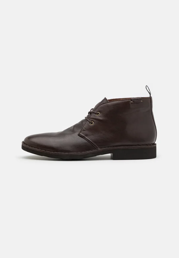 TALAN LEATHER CHUKKA BOOT - Schnürer - dark brown