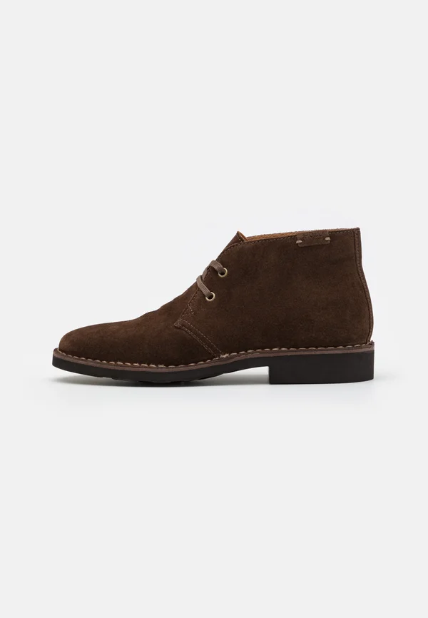 TALAN SUEDE CHUKKA BOOT - Sportlicher Schnürer - chocolate brown