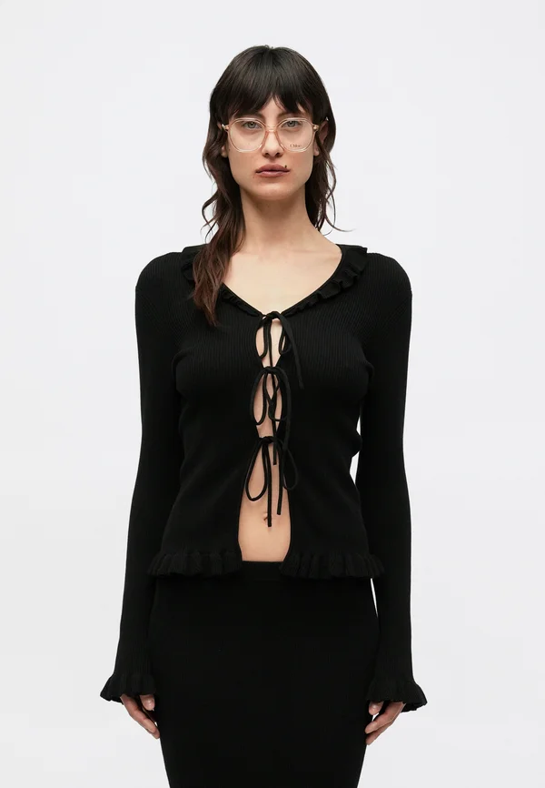 TALIANA  - Strickjacke - black