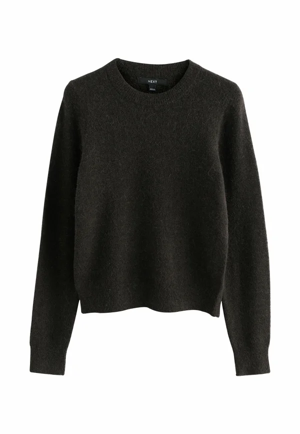 TALL - LONG SLEEVE CREW NECK - Strickpullover - chocolate brown