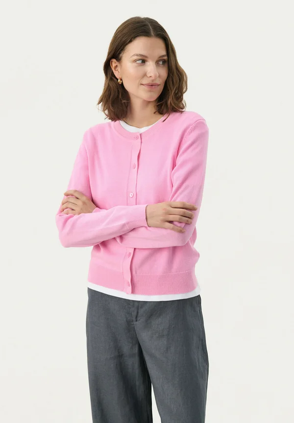 TANISHA - Strickjacke - prism pink
