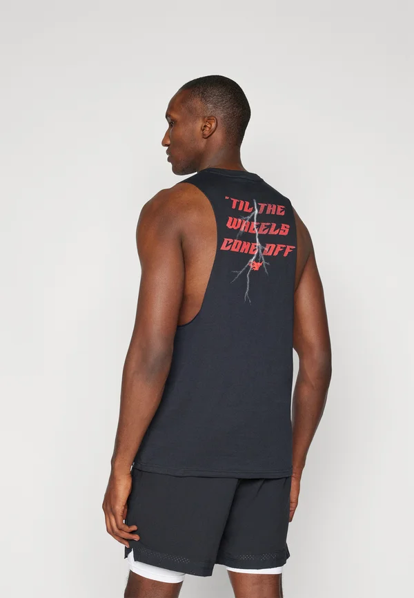 TANK - Top - black/white/racer red