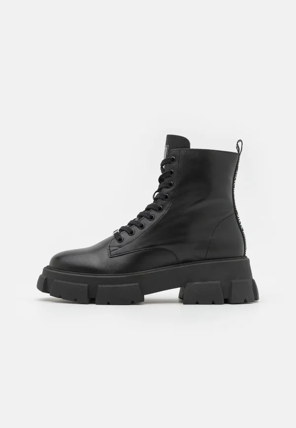 TANKER-M - Schnürstiefelette - black