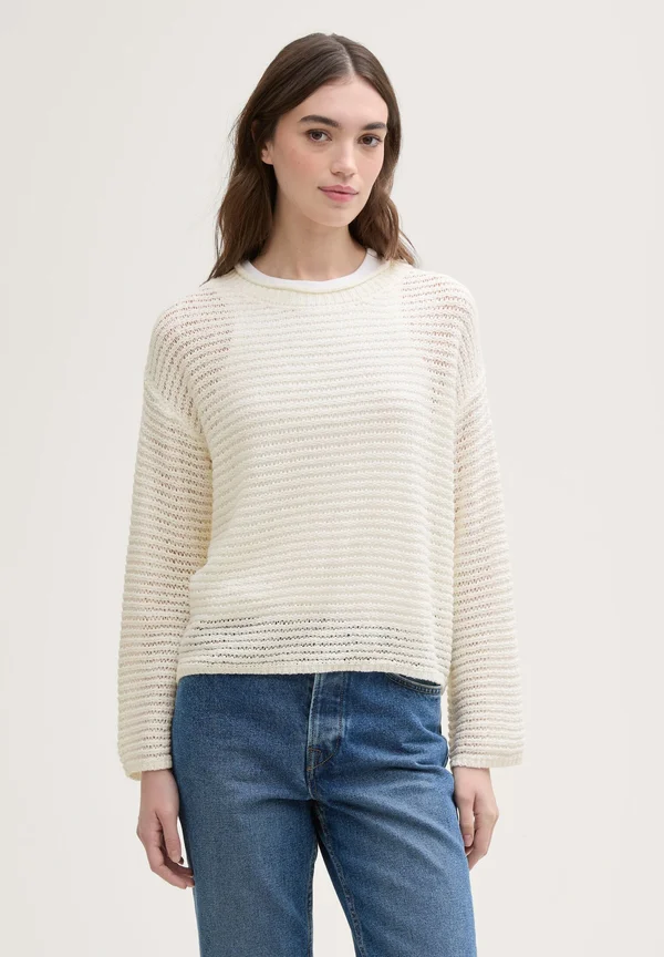 TAPE - Strickpullover - off white