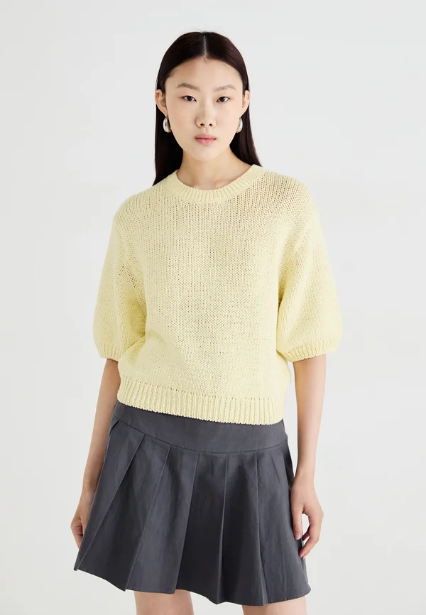 TAPE  - Strickpullover - yellow