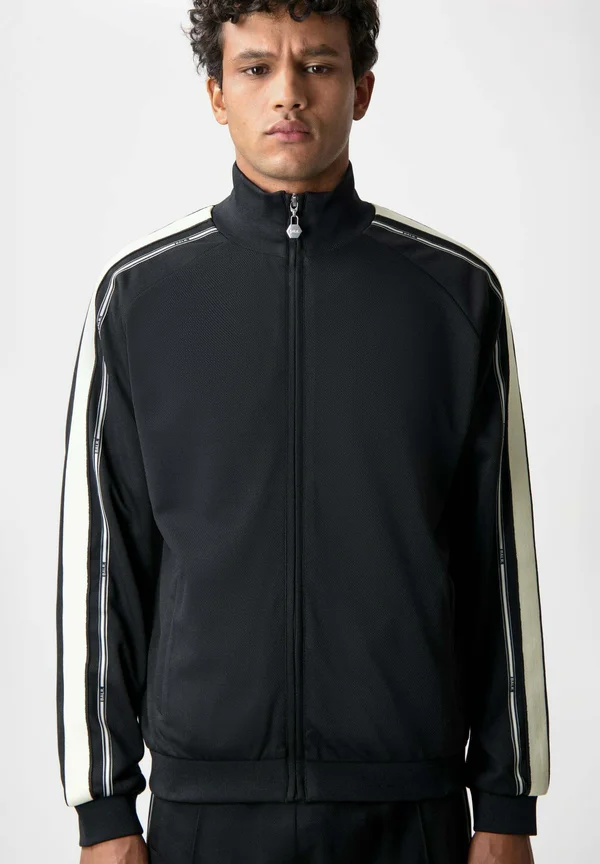 TAPE TRACK - Bomberjacke - jet black