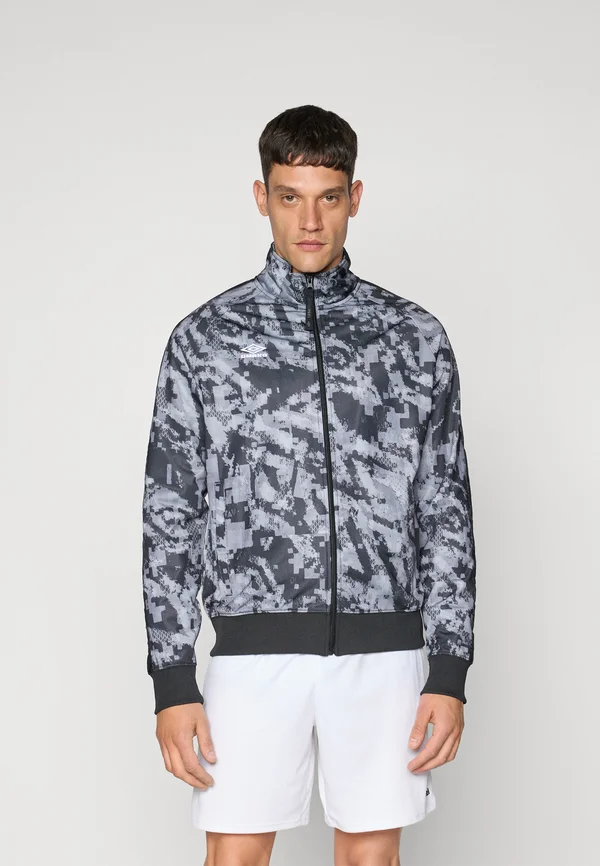 TAPED TRACK TOP - Trainingsjacke - black
