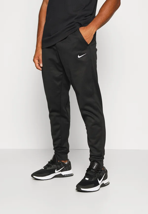 TAPER - Jogginghose - black/white
