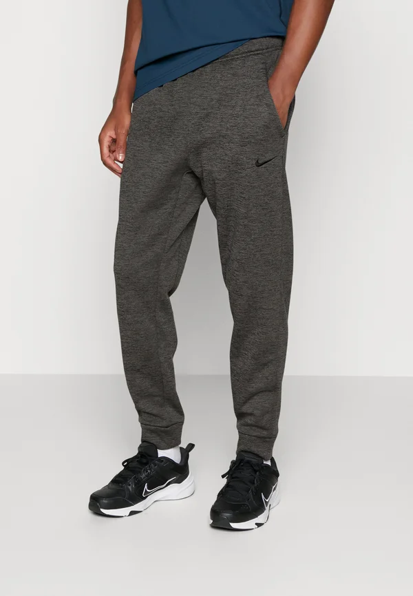 TAPER - Jogginghose - charcoal heather/dark smoke grey/black