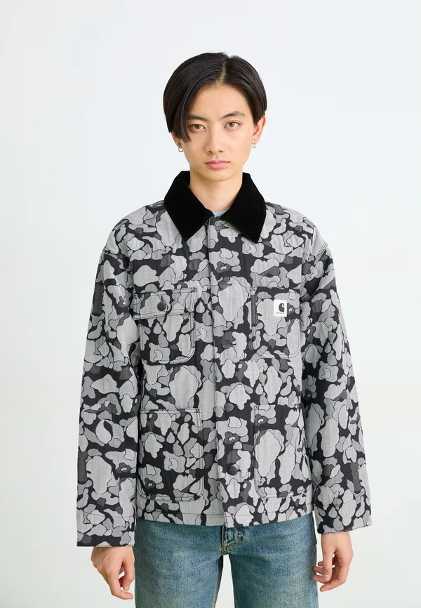 TAPESTRY CHORE COAT - Leichte Jacke - black