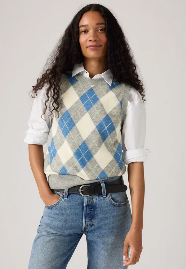 TARA SUPER SOFT - Strickpullover - grey heather