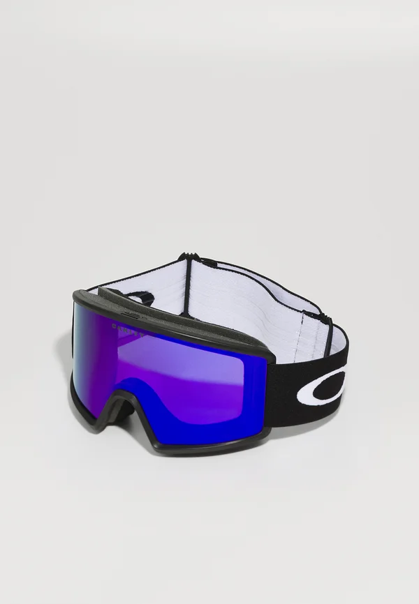 TARGET LINE L UNISEX - Skibrille - matte black/violet iridium