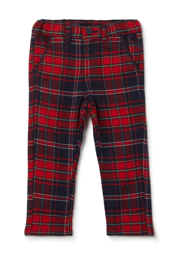 TARTAN PATTERNED - Chino - blue red