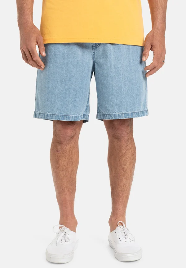 TAXER - Jeans Shorts - stone wash